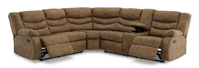 Ashley Partymate-Brindle 2-Piece Reclining Sectional