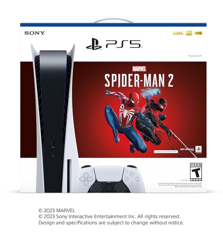 Sony PlayStation 5 Spider Man 2 Bundle