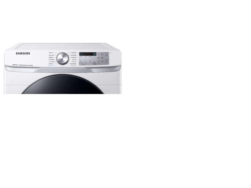 Samsung 4.5 cu. ft. Large Capacity Smart Front Load Washer with Super Speed & 7.5 cu. ft. Smart Dryer with Steam Sanitize+