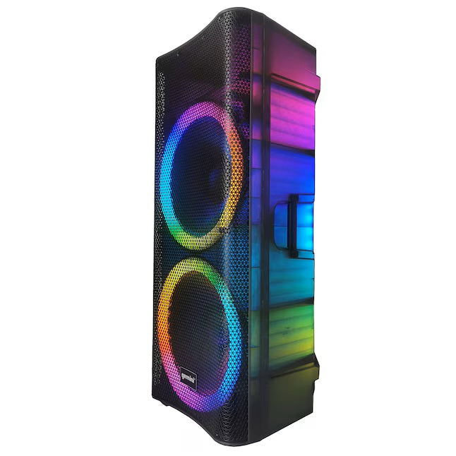 Rent To Own Gemini Dual 15” 1500W Translucent Cabinet Portable