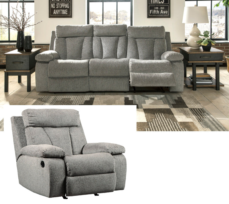 Mitchiner fog best sale reclining sofa