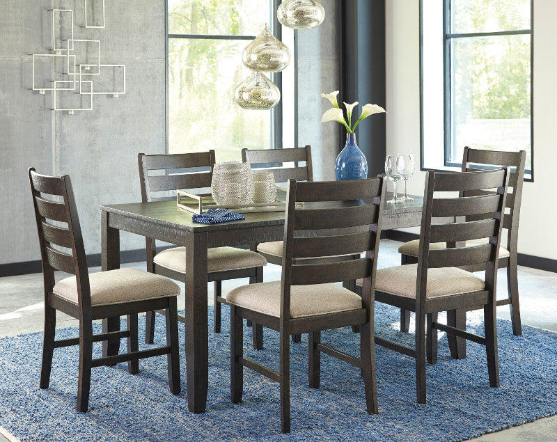 Ashley dining table 6 chairs hot sale