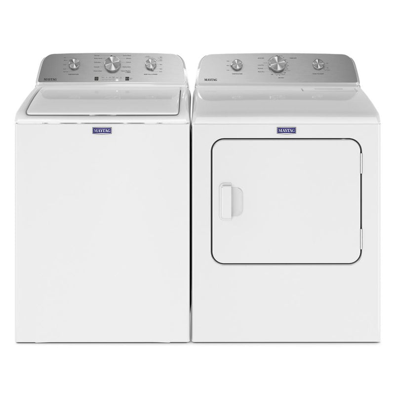 Maytag 5.2 cu. ft. Top Load Washer & 7.0 cu. ft. Dryer - White