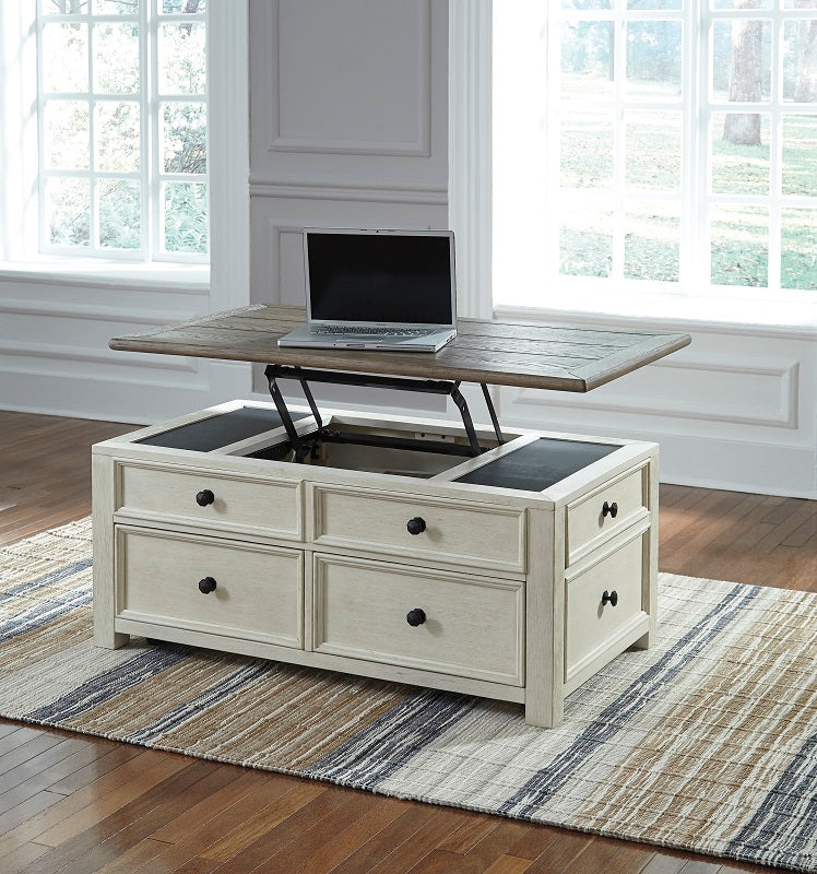 Ashley Bolanburg Coffee Table with Lift Top