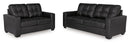 Ashley Barlin Mills-Carbon Sofa and Loveseat