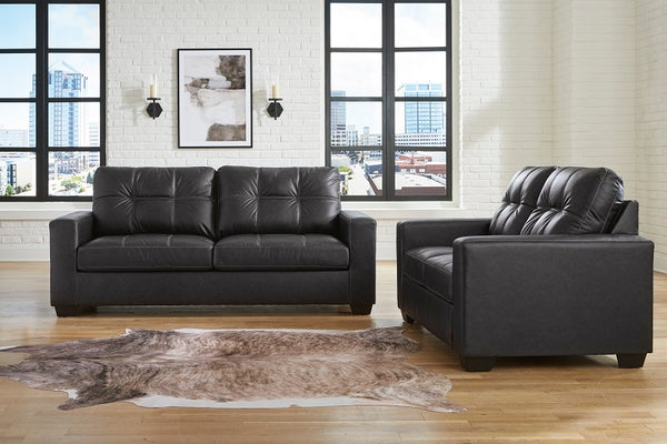 Ashley Barlin Mills-Carbon Sofa and Loveseat