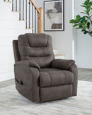 Ashley Snowfield-Gunmetal Power Lift Recliner