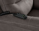Ashley Snowfield-Gunmetal Power Lift Recliner
