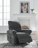 Ashley Aureta-Charcoal Power Lift Recliner