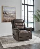 Ashley Oatman-Umber Power Lift Recliner