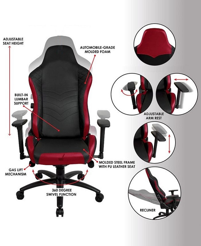 Imperial International Pro Series Gaming Chair - Red