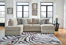 Ashley Calnita Sisal 2-Piece Sectional with Chaise