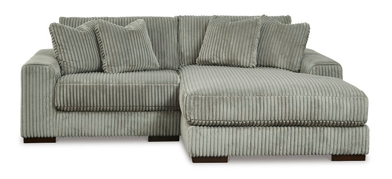 Ashley Lindyn Fog 2-Piece Sectional with Chaise