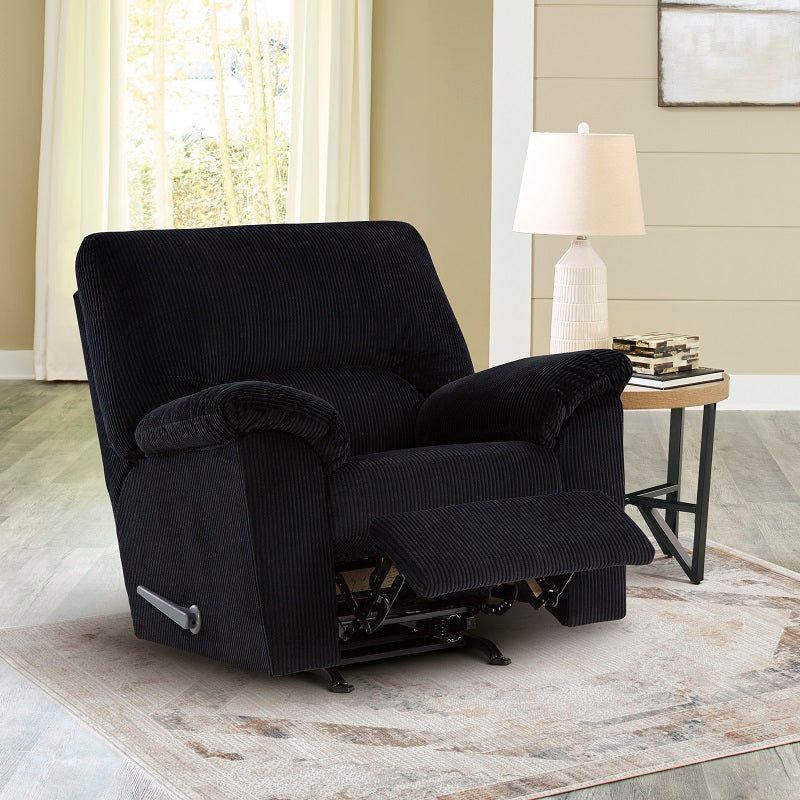 Ashley SimpleJoy Onyx Rocker Recliner