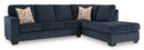 Ashley Aviemore-Ink 2-Piece Sectional with Chaise
