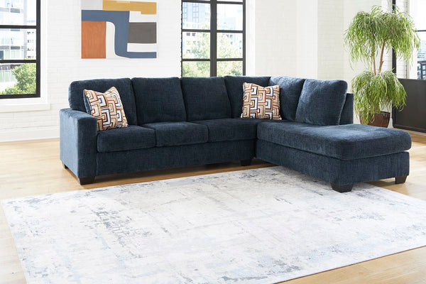 Ashley Aviemore-Ink 2-Piece Sectional with Chaise