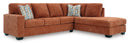 Ashley Aviemore-Spice 2-Piece Sectional with Chaise