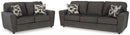 Ashley Cascilla-Slate Sofa & Loveseat