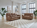 Ashley WillowBend Caramel Sofa & Loveseat