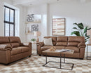 Ashley WillowBend Caramel Sofa & Loveseat