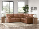 Ashley WillowBend Caramel 2-Piece Sectional