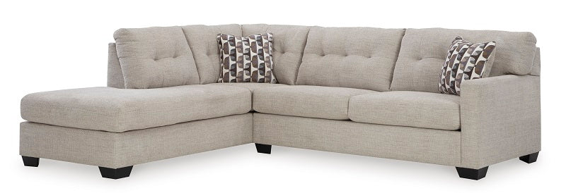 Ashley Mahoney-Pebble 2-Piece Sectional with Chaise