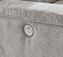 Ashley Barnsana Ash Power Reclining Sofa & Power Reclining Loveseat with Console