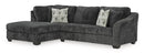 Ashley Biddeford-Shadow 2-Piece Sectional with Chaise