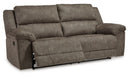 Ashley Laresview Fossil 2 Seat Reclining Sofa & DBL Rec Loveseat w/Console