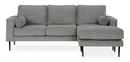 Ashley Hazela Charcoal Sofa Chaise