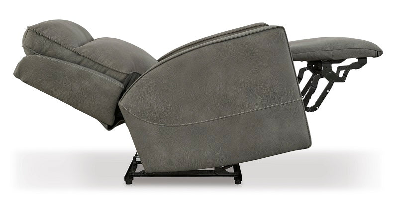 Ashley Next-Gen Durapella Slate Power Recliner