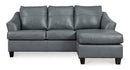 Ashley Genoa Steel Sofa Chaise