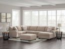Ashley Newellen Hemp 3-Piece Sectional with Chaise