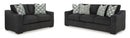 Ashley Wryenlynn Onyx Sofa & Loveseat