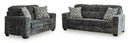 Ashley Lonoke-Gunmetal Sofa & Loveseat