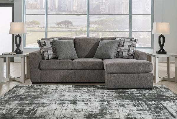 Ashley Gardiner Pewter Sofa Chaise