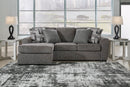 Ashley Gardiner Pewter Sofa Chaise