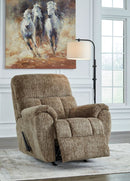 Ashley Stayfish Taupe Rocker Recliner