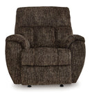 Ashley Stayfish Chocolate Rocker Recliner