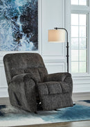 Ashley Stayfish Gunmetal Rocker Recliner