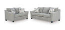 Ashley Willarae-Taupe Sofa & Loveseat
