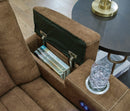 Ashley Wolfridge Brindle Power Reclining Sofa & Power Recliner