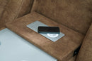 Ashley Wolfridge Brindle Power Reclining Sofa & Power Recliner