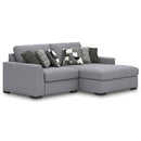 Ashley Bealton Salt and Pepper 2-Piece Sectional with Chaise