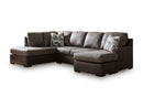 Ashley Castille Way Fossil 2-Piece Sectional with Chaise