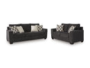 Ashley Loreo Ebony Sofa & Loveseat