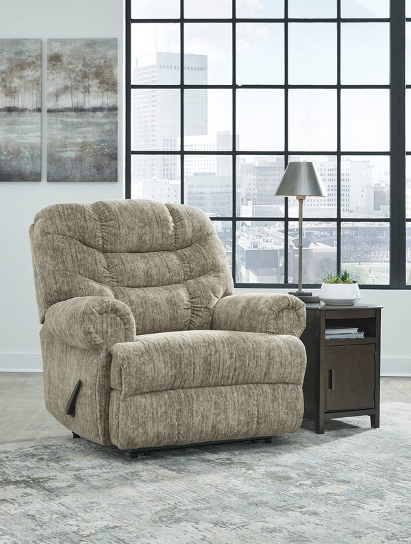 Ashley Movie Man Taupe “Big Man’s” Recliner