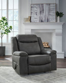 Ashley Status Check-Shadow Rocker Recliner
