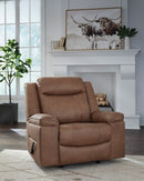 Ashley Status Check-Caramel Rocker Recliner