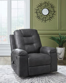 Ashley Stockworth-Granite Rocker Recliner